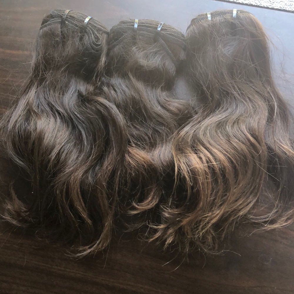100% unprocessed Brazilian virgin hair.